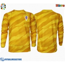 Fotballdrakt Herre Kroatia Keeper Hjemmedrakt EM 2024 Langermet